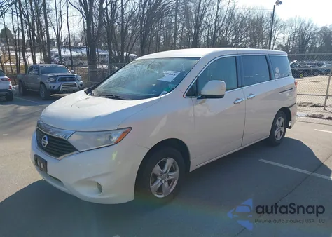2013 Nissan Quest Sv z USA, uszkodzony, nr VIN JN8AE2KP8D9068757